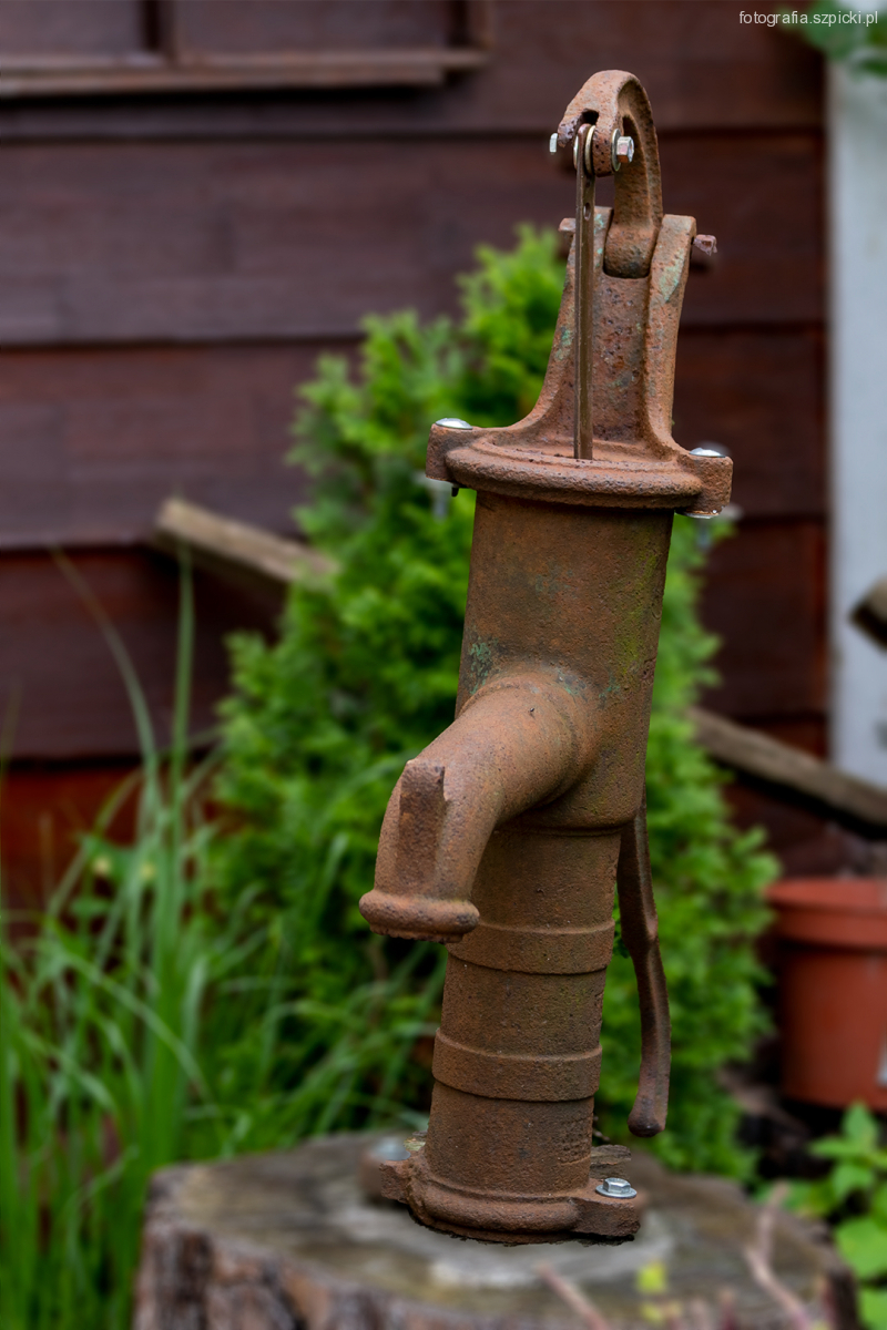 Stara pompa - pensjonat Anna - Brenna sierpień 2021